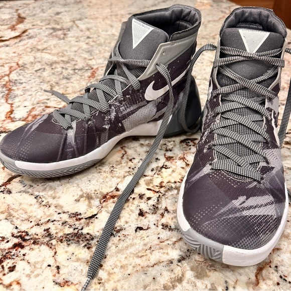 Nike Hyperdunk wolf Gray camo men’s size 8 high top shoe sneaker hi top 2015 - Picture 2 of 10